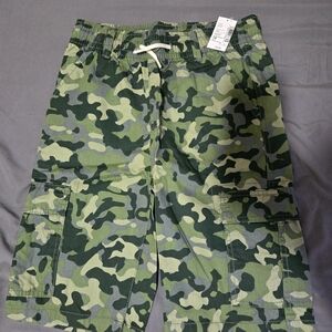 Boy's Camouflage Cargo Shorts